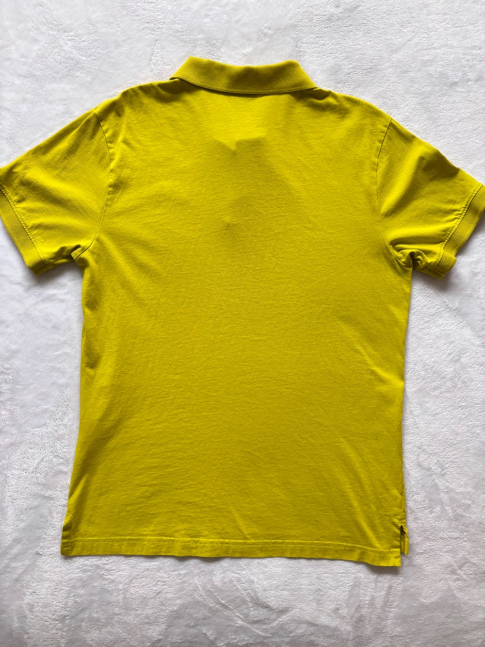 NIKE Men's Lime Green Short Sleeve Cotton Polo Shirt--EUC--S - Picture 8 of 11